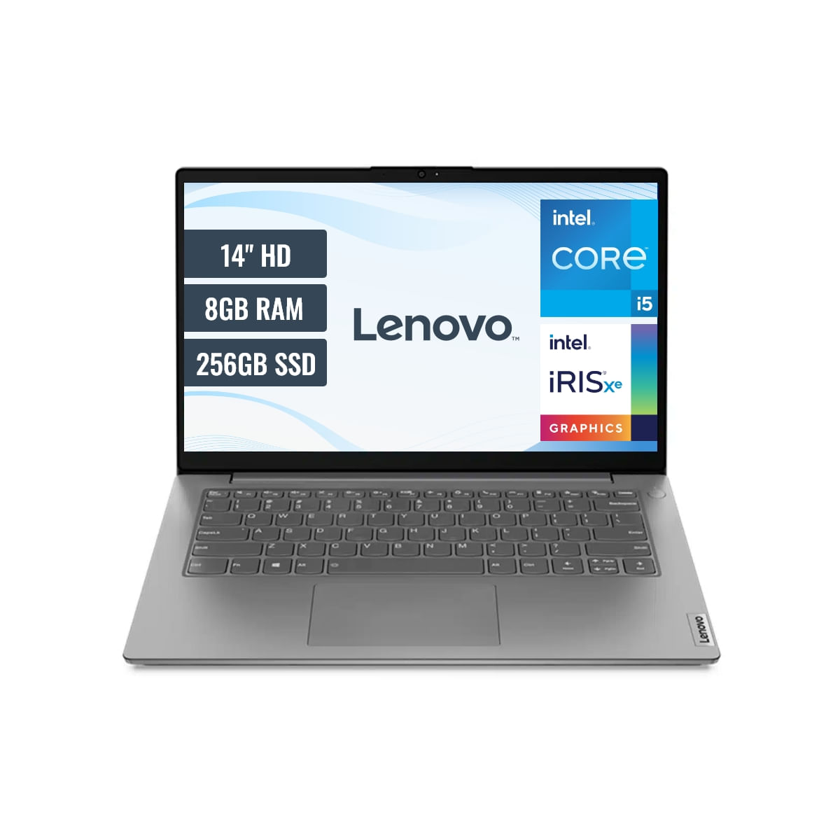 Laptop Lenovo V14 Intel Core i5-1135G7 8GB RAM 256GB SSD 14 HD FreeDos