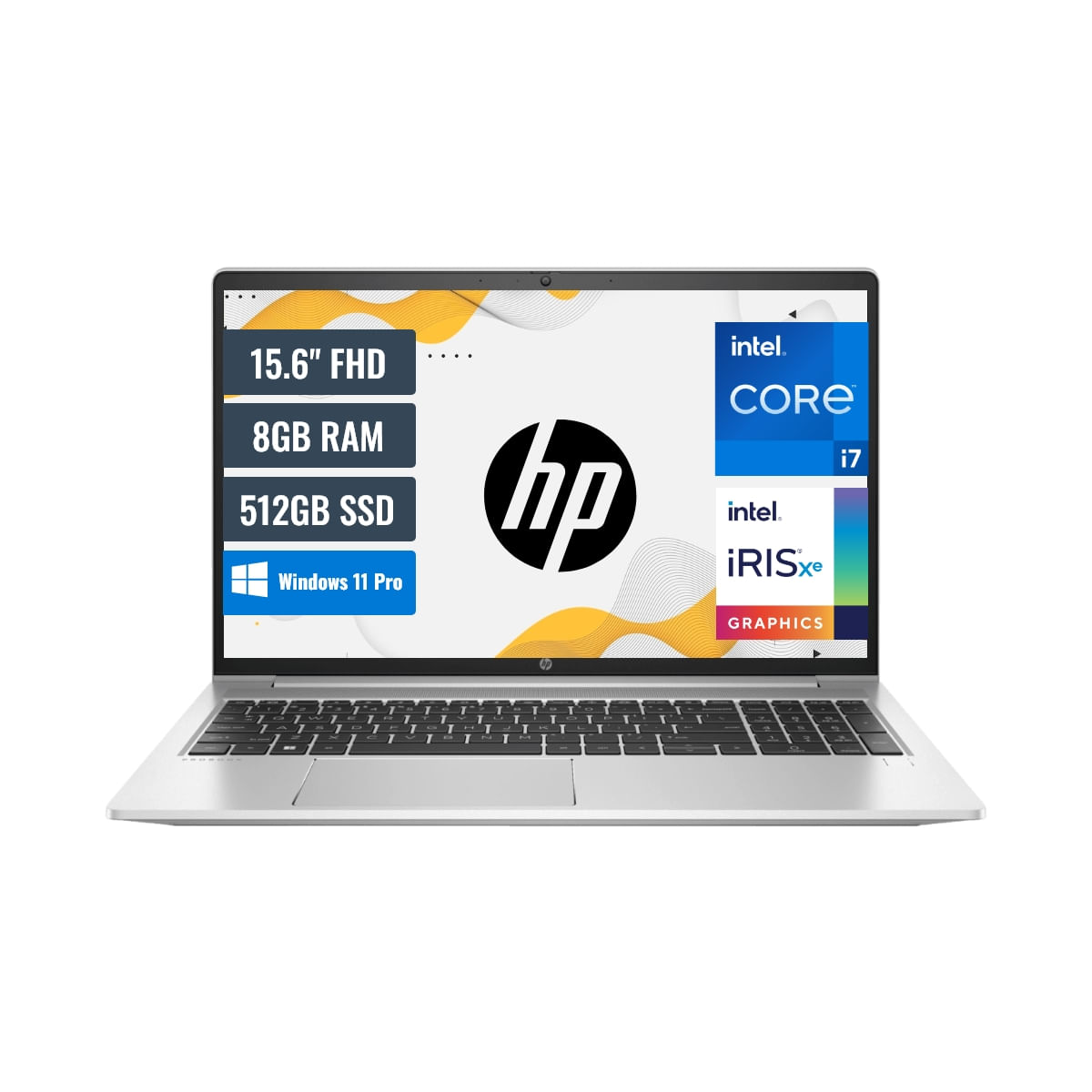 Laptop HP Probook 450 G9 Intel Core i7-1255U 8GB RAM 512GB SSD M.2 15.6 FHD Windows 11 Pro