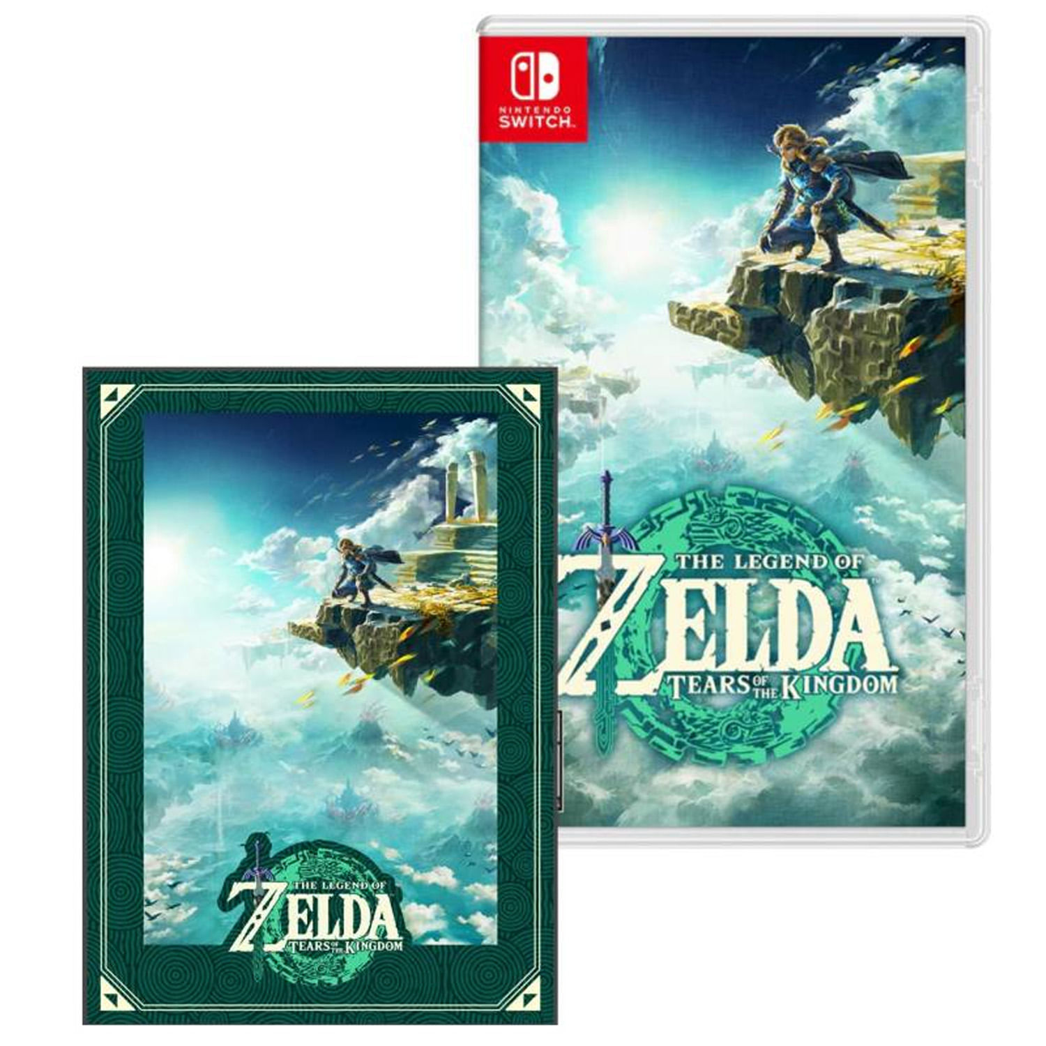 The Legend of Zelda Tears of the Kingdom Nintendo Switch + Poster
