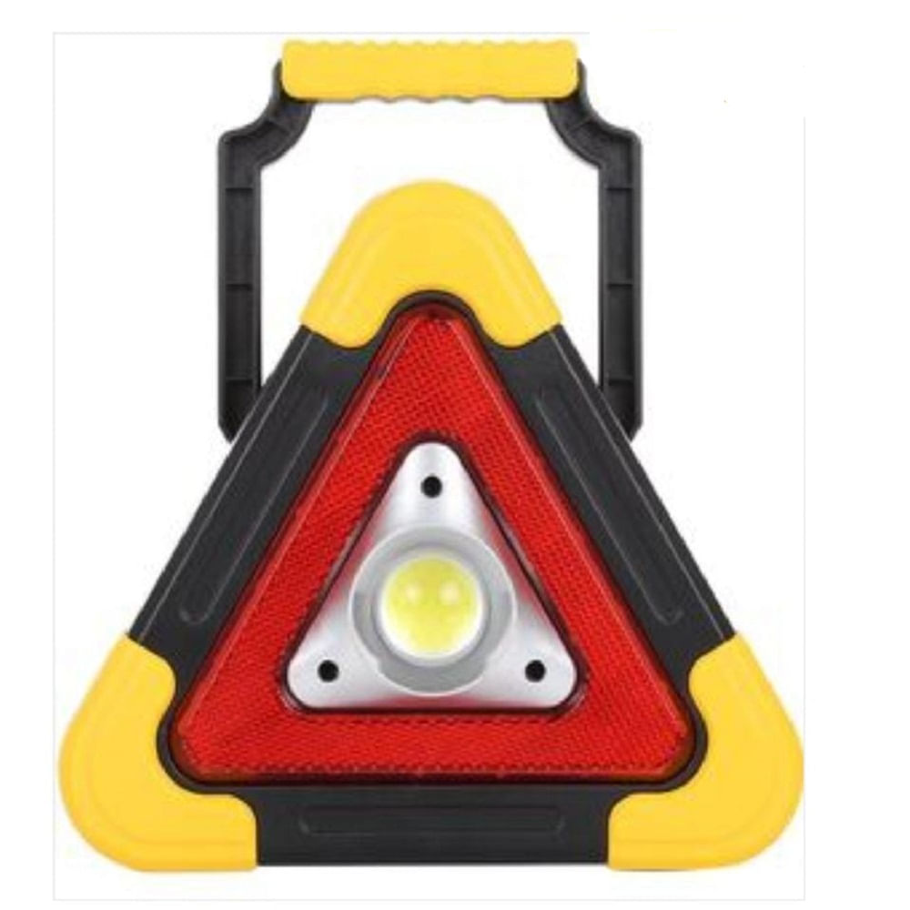 Lampara Triangulo de Seguridad Luz de Emergencia Recargable