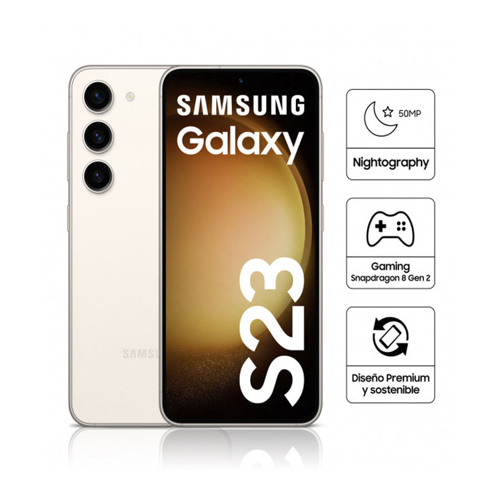 Celular Samsung Galaxy S23 8gb Ram 256gb Color Crema