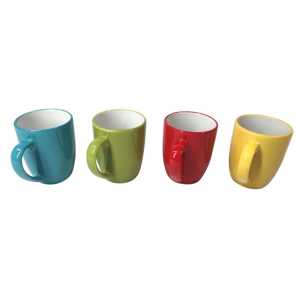 Set de 4 Mugs Mix Colores