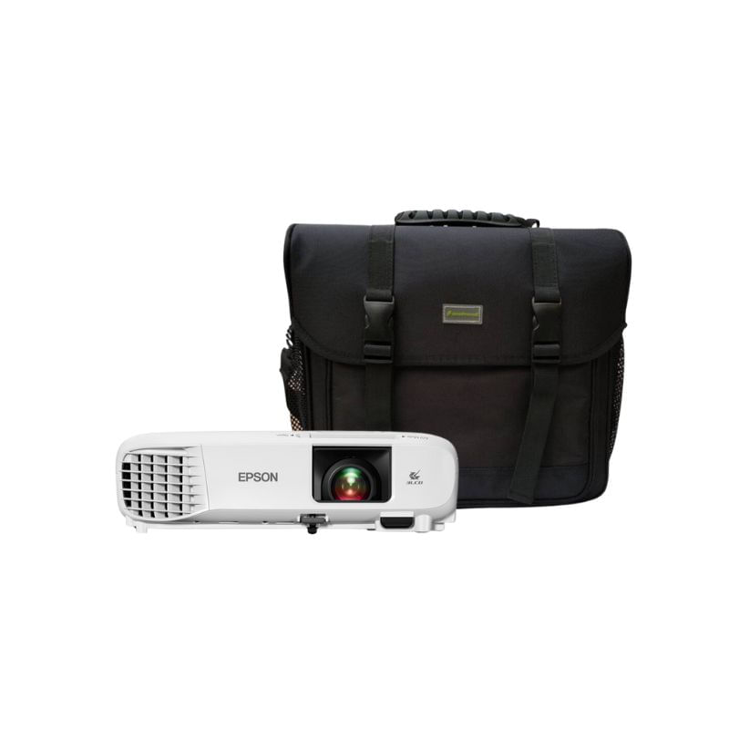 Kit Proyector Epson Powerlite E20 Y Maletín Para Proyector Ecotrend