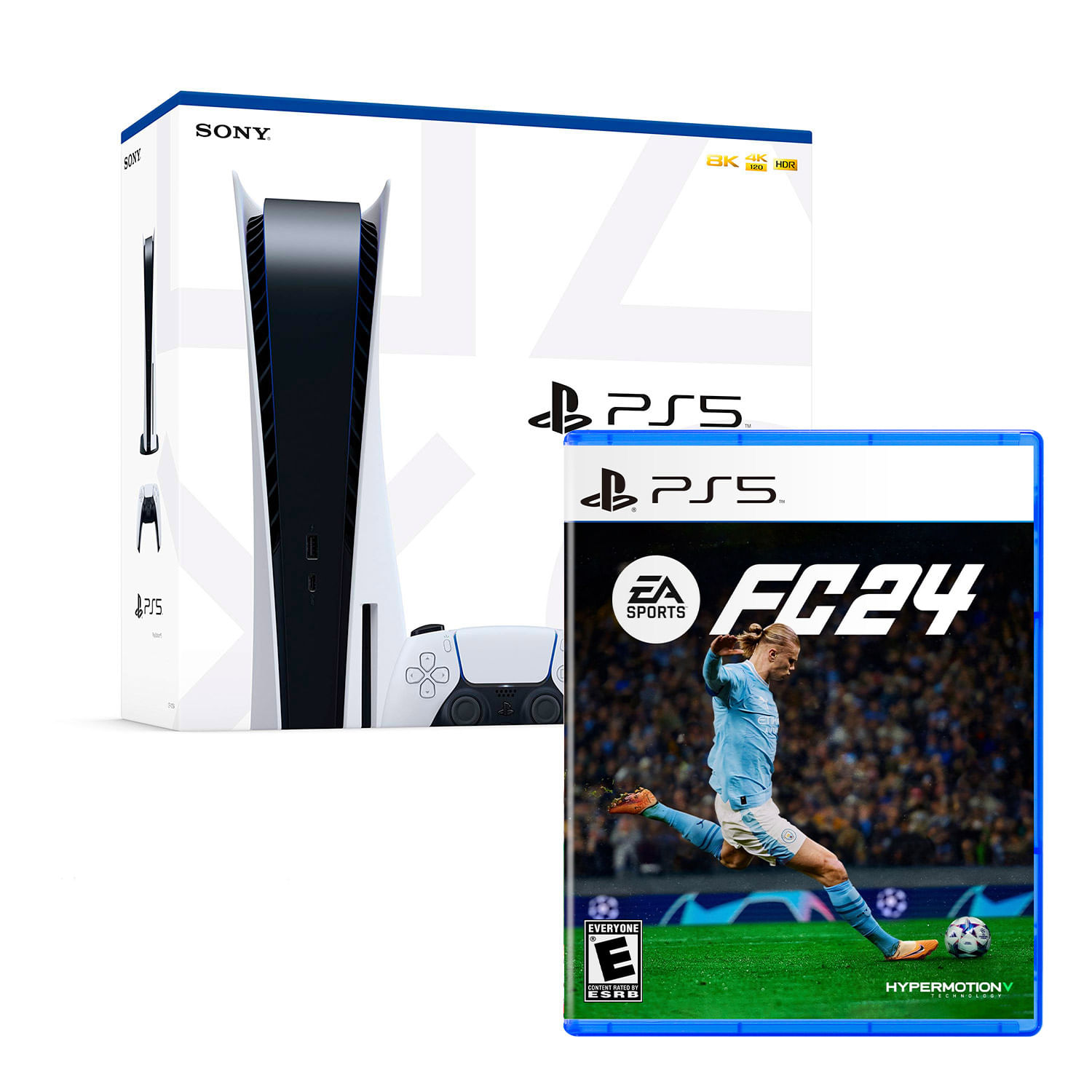 Consola Playstation 5 Con Lector De Discos + Ea Sports Fc 24