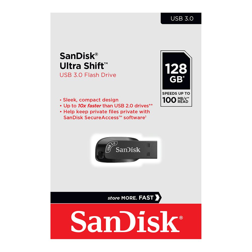 USB 3.0 Sandisk Ultra Shift Flash Drive 12