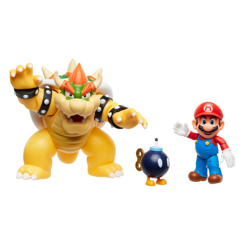Mario Vs Bowser Playset Nintendo Mario Bros