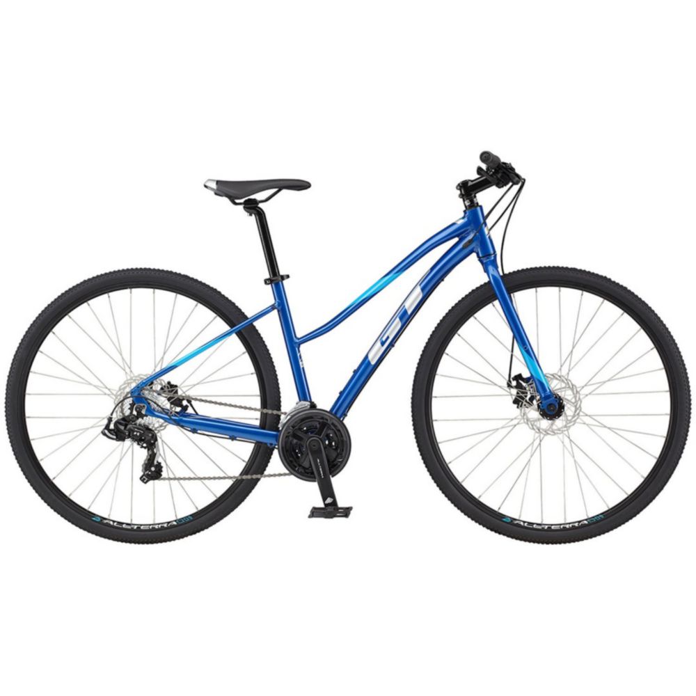 Bicicleta GT U Transeo Sport Blu Md 2021 Aro 700 Azul