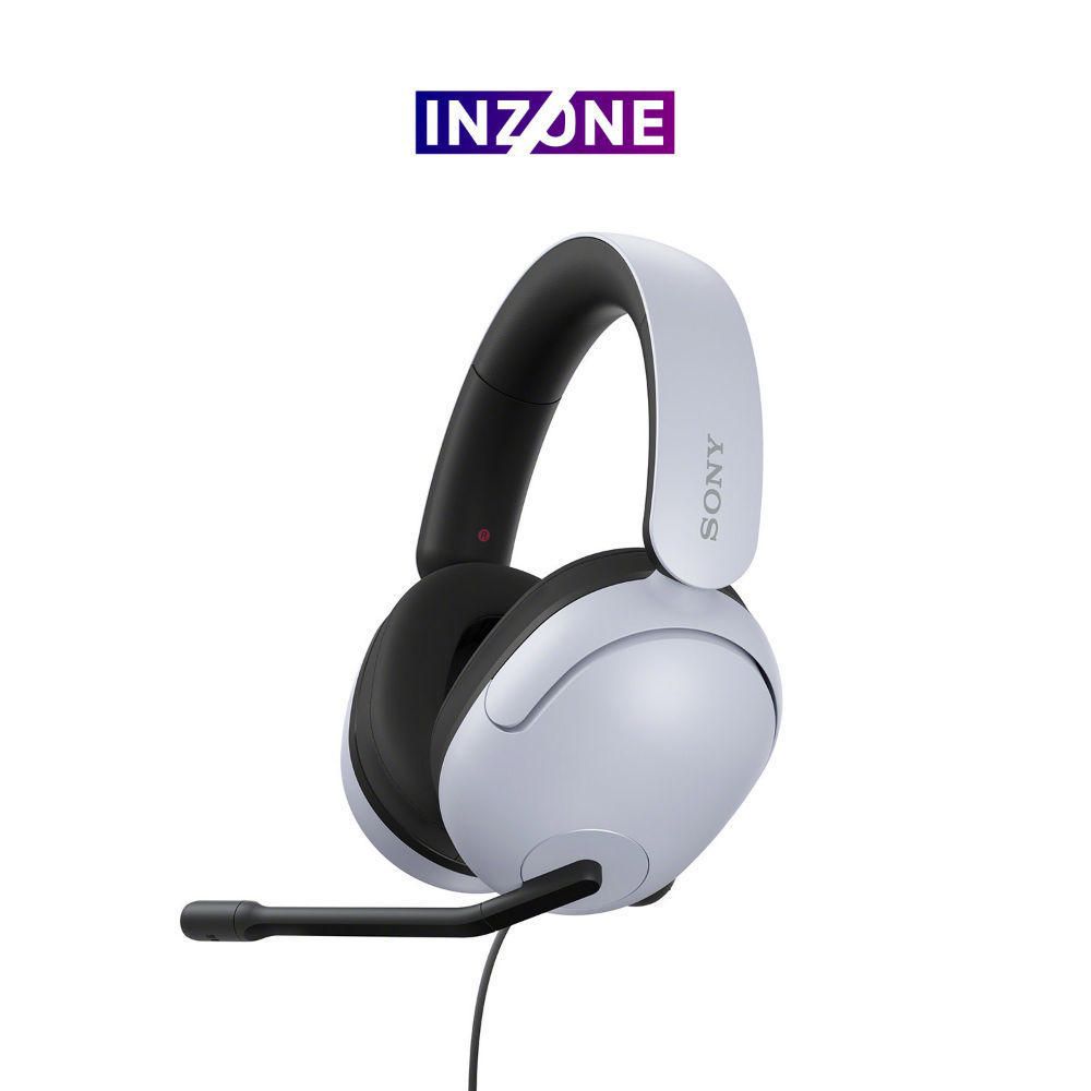 Audifonos Sony InZone H3 con Cable y Micrófono MDR-G300 Blanco