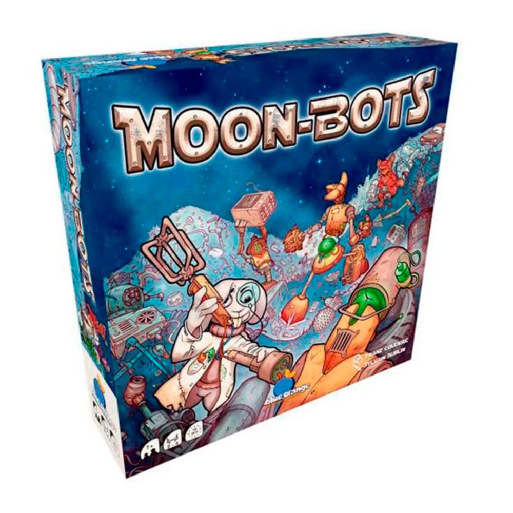 Juego de Mesa 3D Blue Orange Games Moon Bots