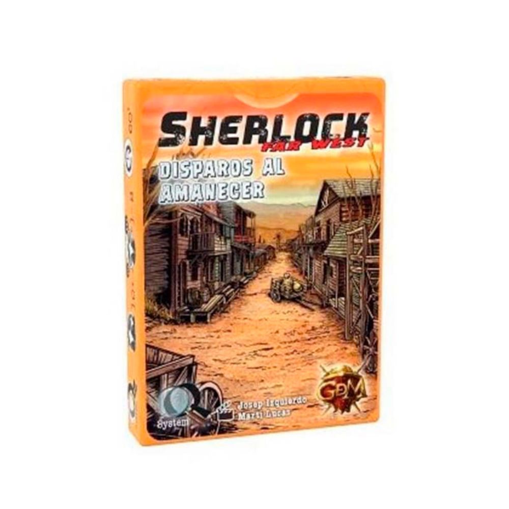 Juego de Mesa 3D Sherlock Far West: Disparos Al Amanecer