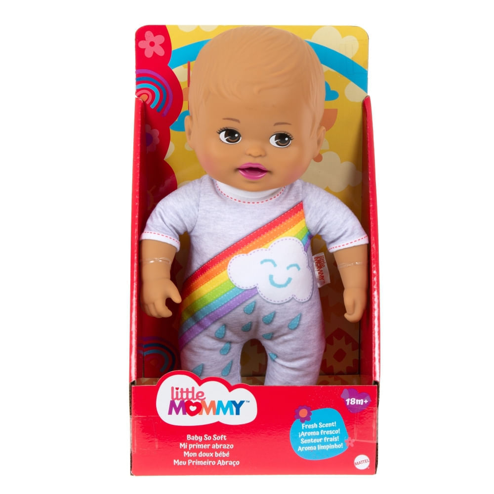 Muñeca Little Mommy Primer Abrazo Arcoiris