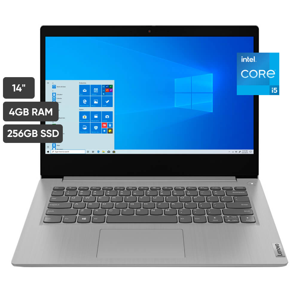 Notebook LENOVO 14ITL05 14" Intel Core i5 11va generación 4GB 256GB SSD