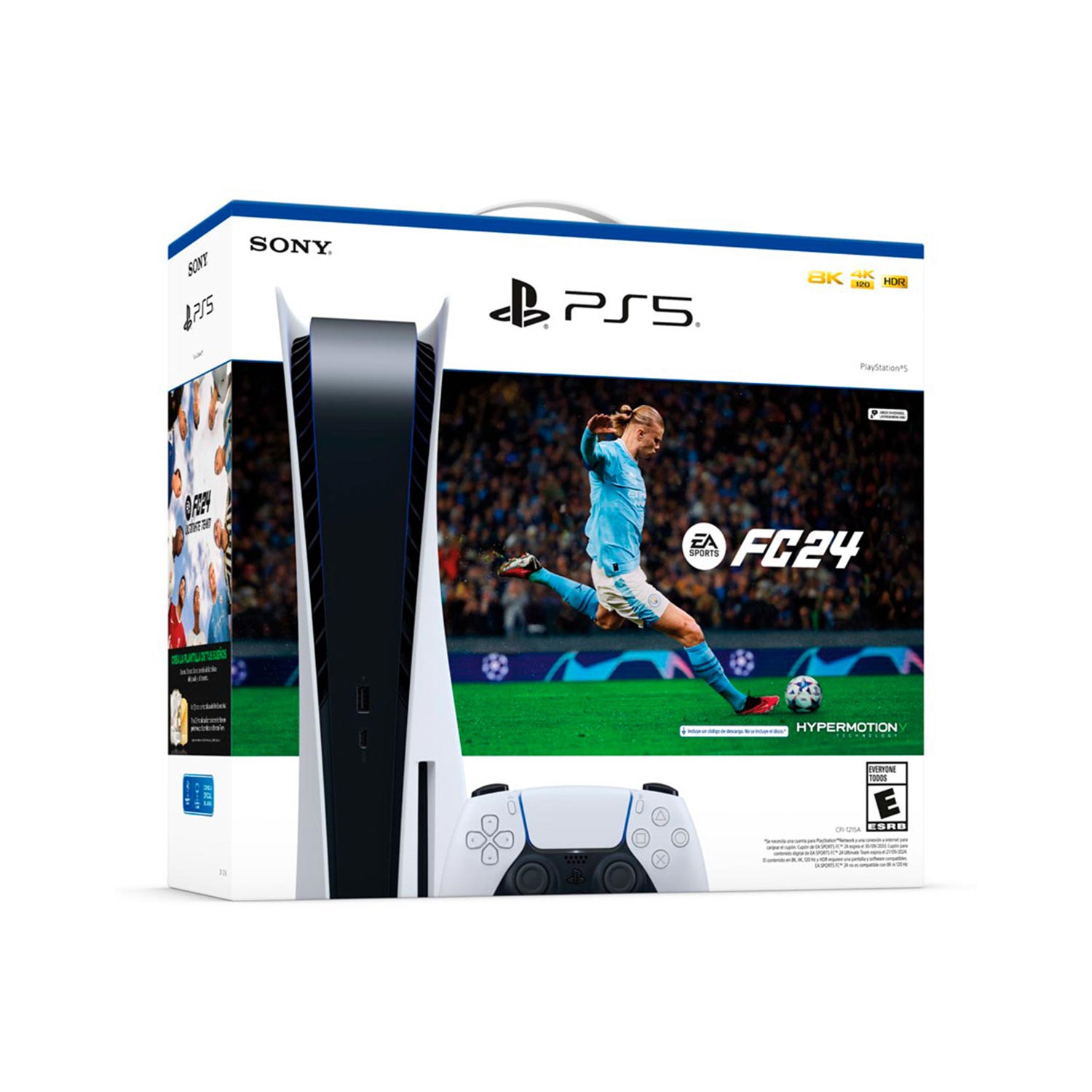 Consola Playstation 5 Con Lector De Discos Bundle Ea Sports Fc 24