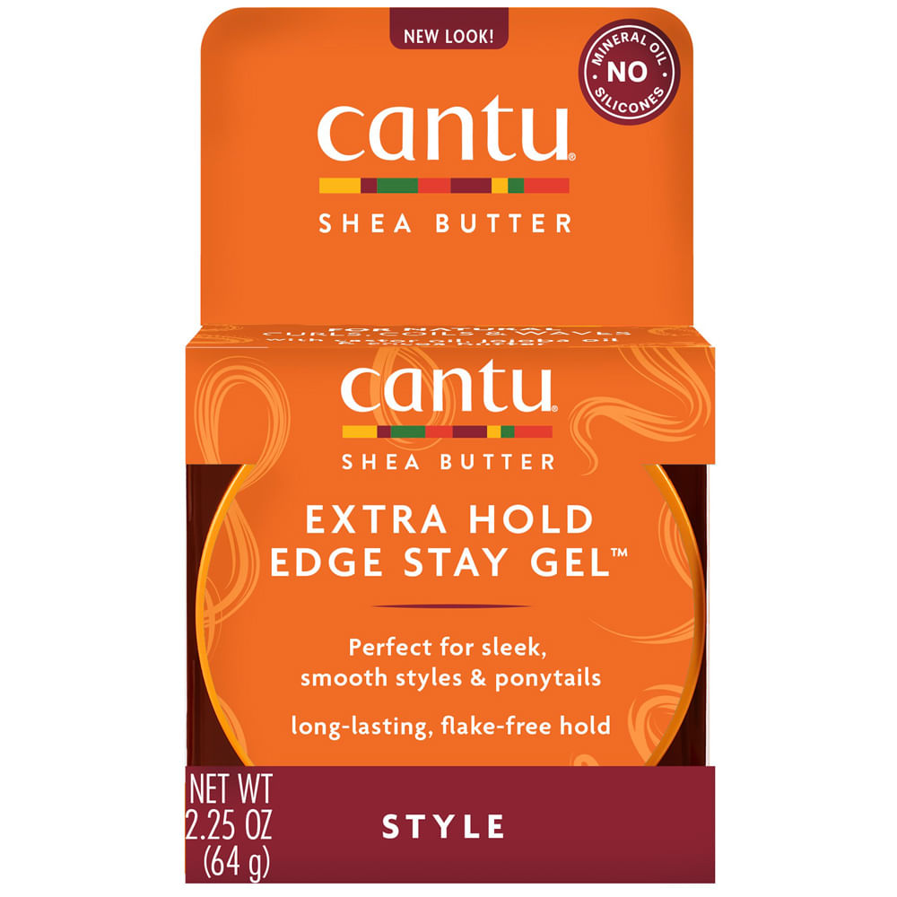 Gel CANTU Extra Hold Edge Stay Pote 64g