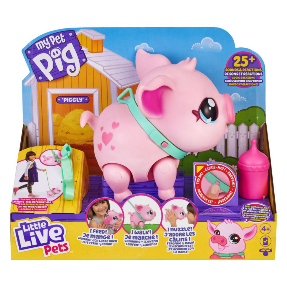 Mascota Interactiva Little Live Pets My Pet Cerdito