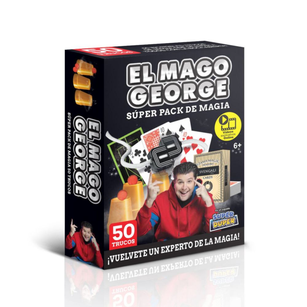 Caja De Magia Del Mago George 50 Trucos Super Duper