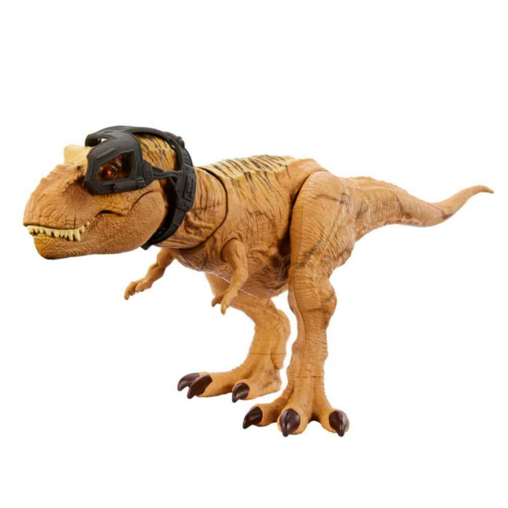 Figura Jurassic World T-Rex Mordedora De Caza