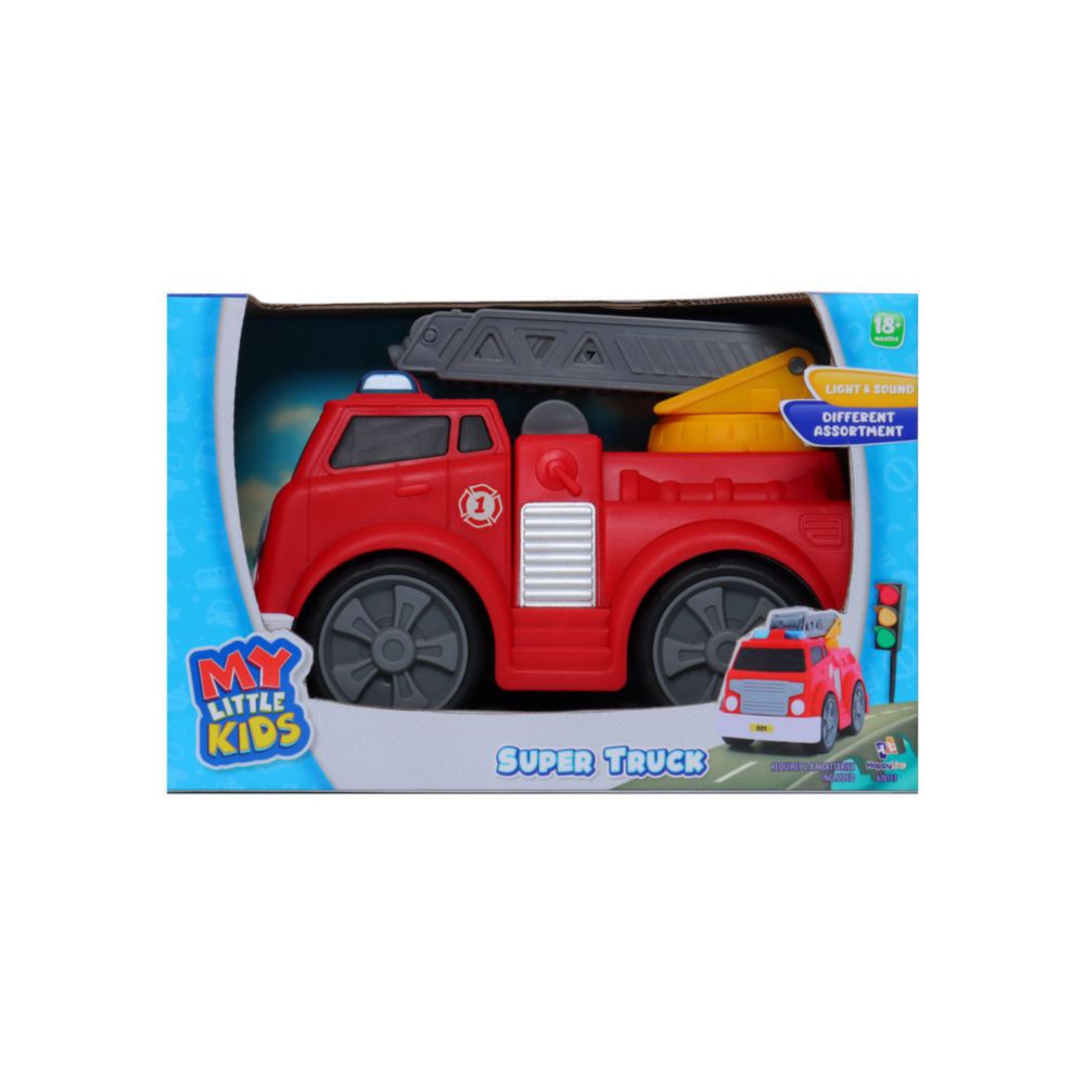 Carro De Juguete My Little Kids Super Truck Rojo