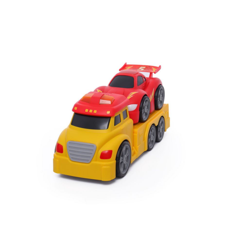 Camion Transportador My Little Kids Con Auto Rojo