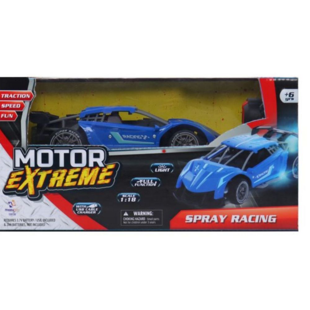Auto Motor Extreme Spray Racing Azul