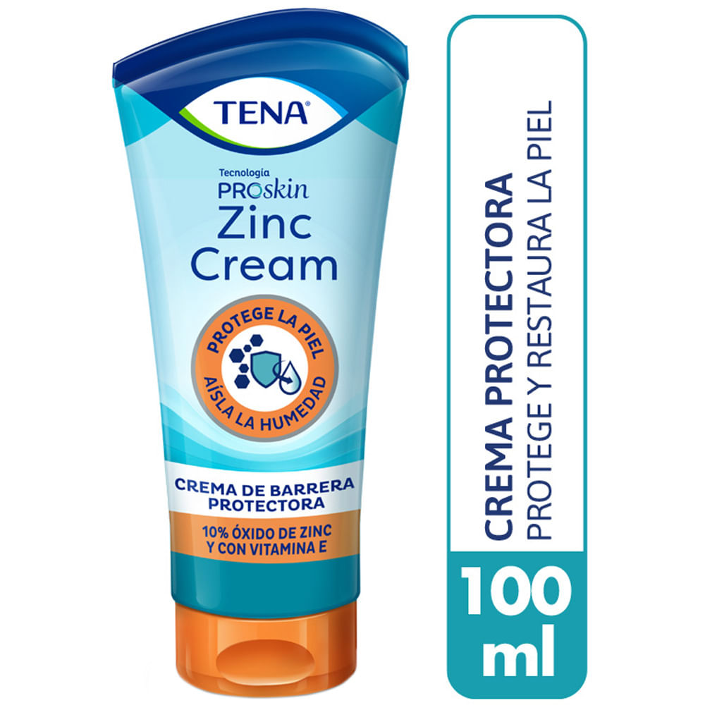 Crema de Barrera TENA Zinc Cream Frasco 100ml