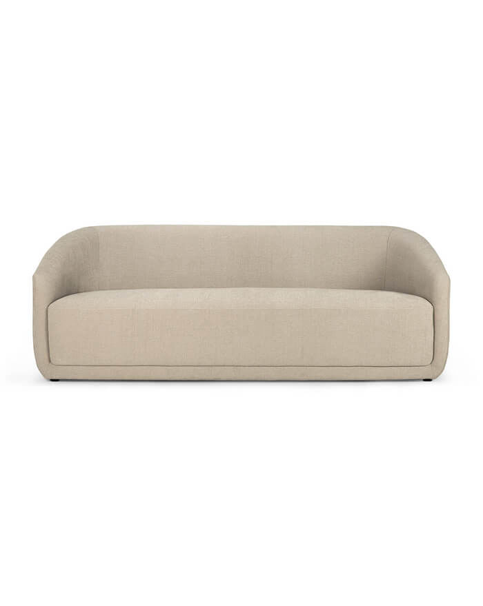 Sofa 3 Cuerpos Atteno Beige Modelarq