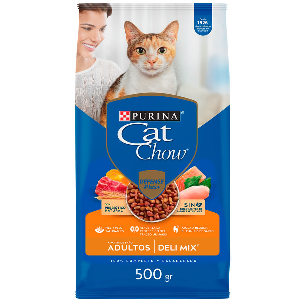 Comida para Gato CAT CHOW Adulto Delimix Bolsa 500g