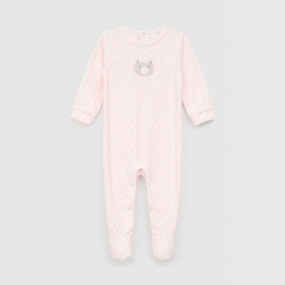 Pijama Para Recién Nacido Baby Circus Plush Bordado