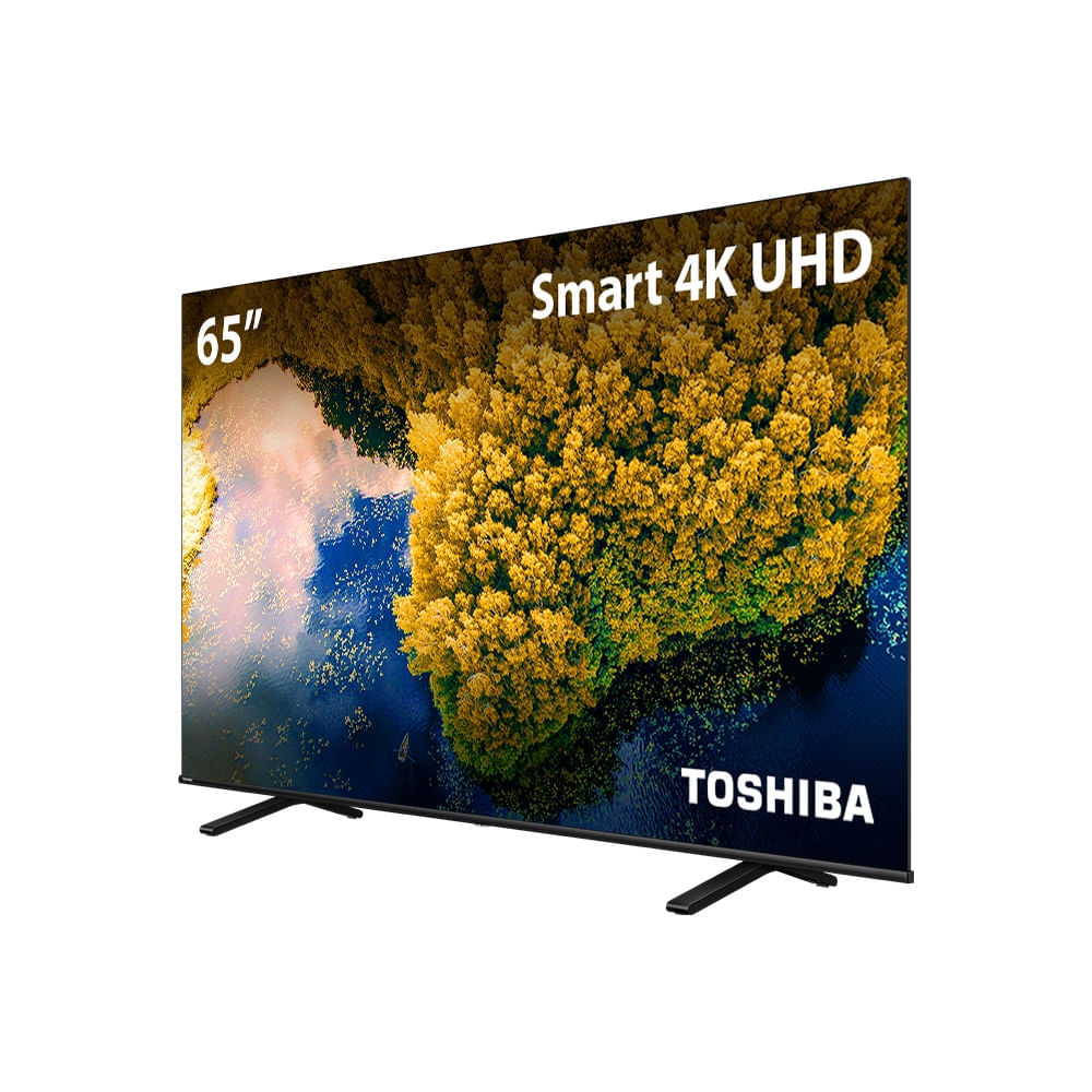 Tv Toshiba 65" 65c350ls Smart Led Tv 4k Ultra Hd con Sistema Operativo Vidaa