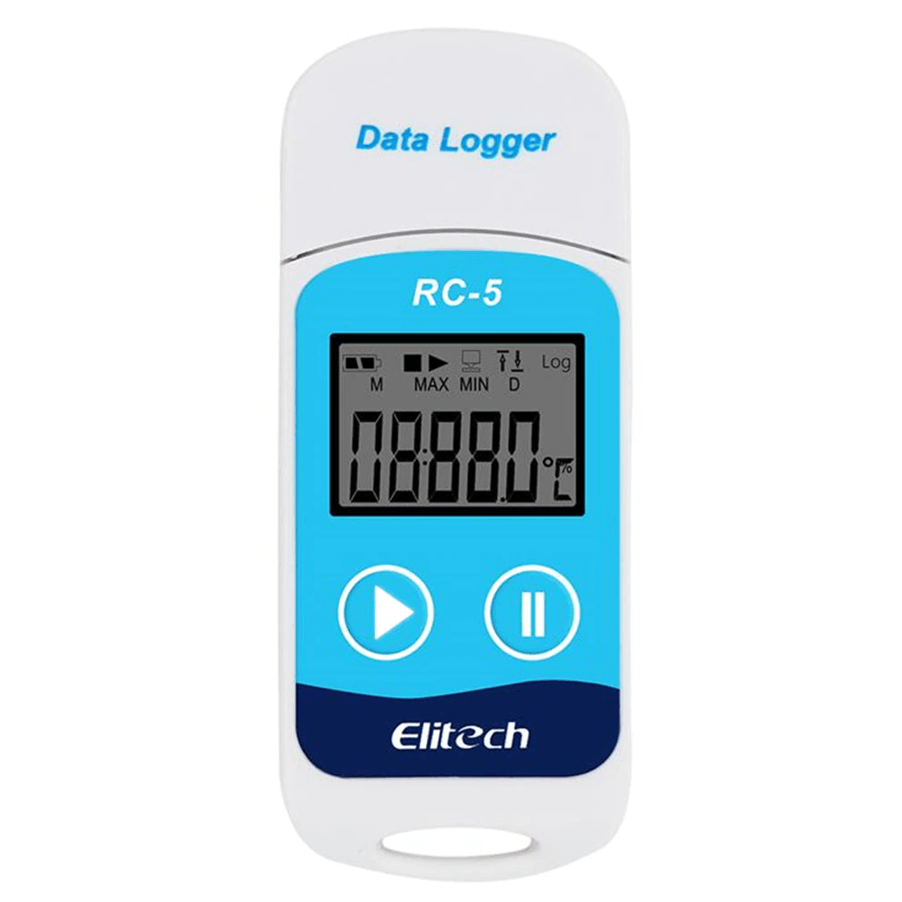 Data Logger Usb de Temperatura para Cadena de Frio ELITECH RC-5