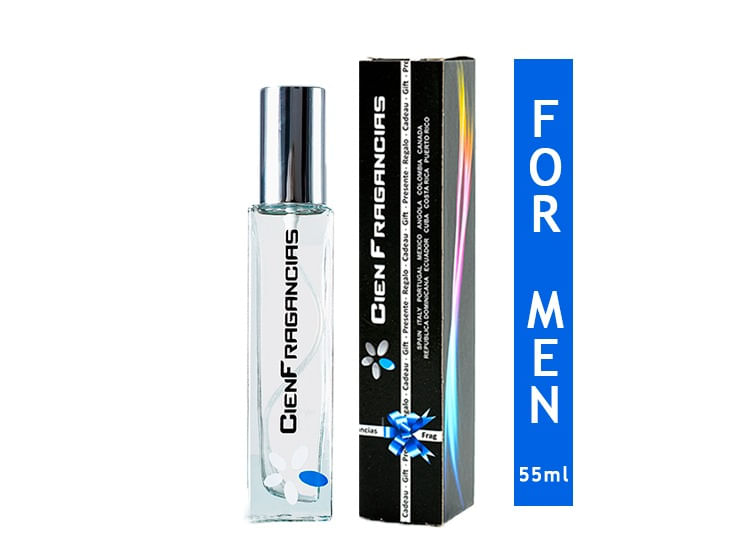 Perfume cien fragancias alternativos inspirados en acqua di gio profumo 55ml cf408