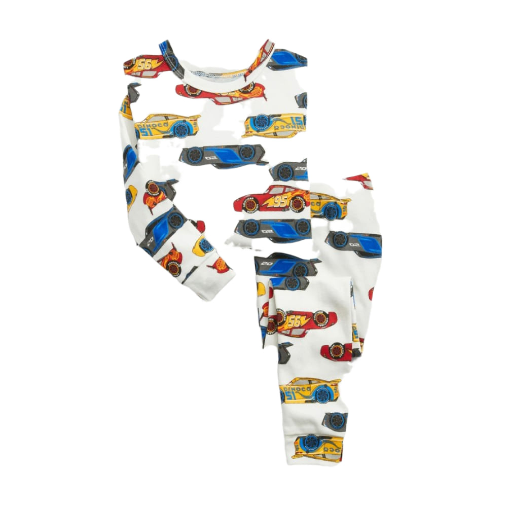 Pijama Baby Gap de 2 Piezas de Disney Cars de Algodón Orgánico para Bebé Niño