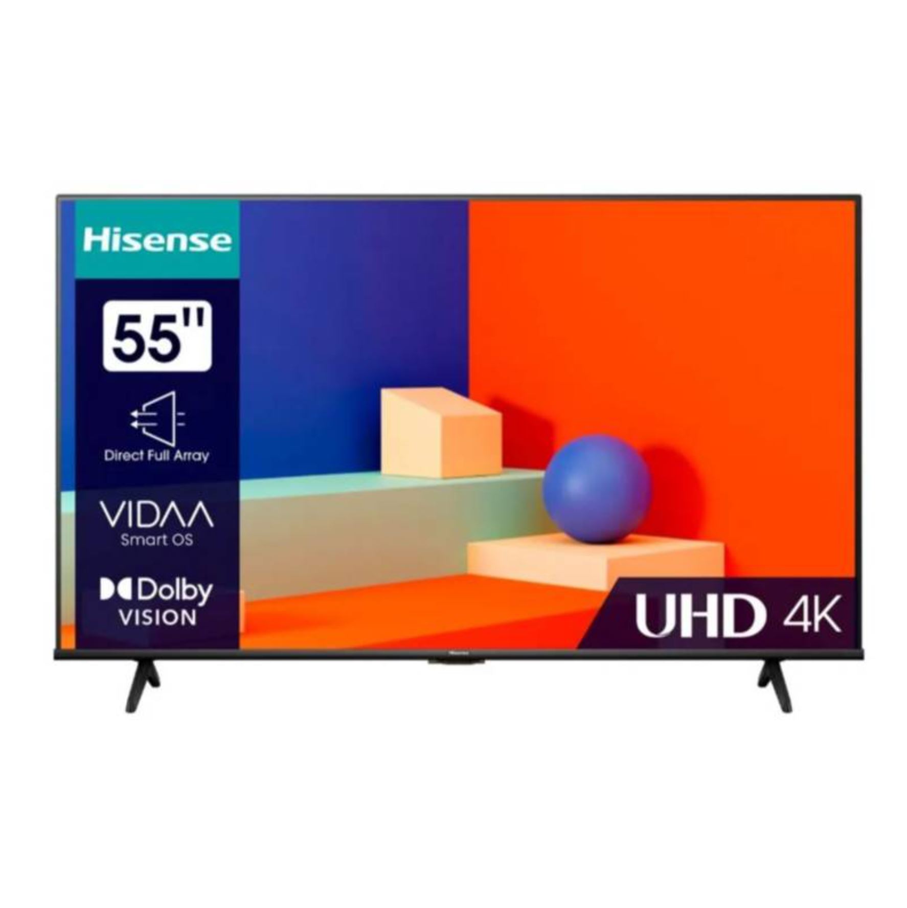 Televisor Hisense 55 55A6K UHD 4K Vidaa Dolby Visión HDR Smart Tv 2023