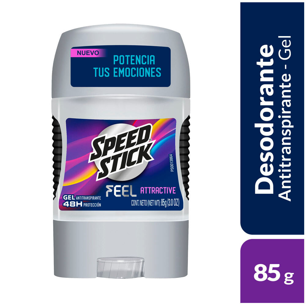 Desodorante para hombre Hombre SPEED STICK Gel Feel Attractive 85g