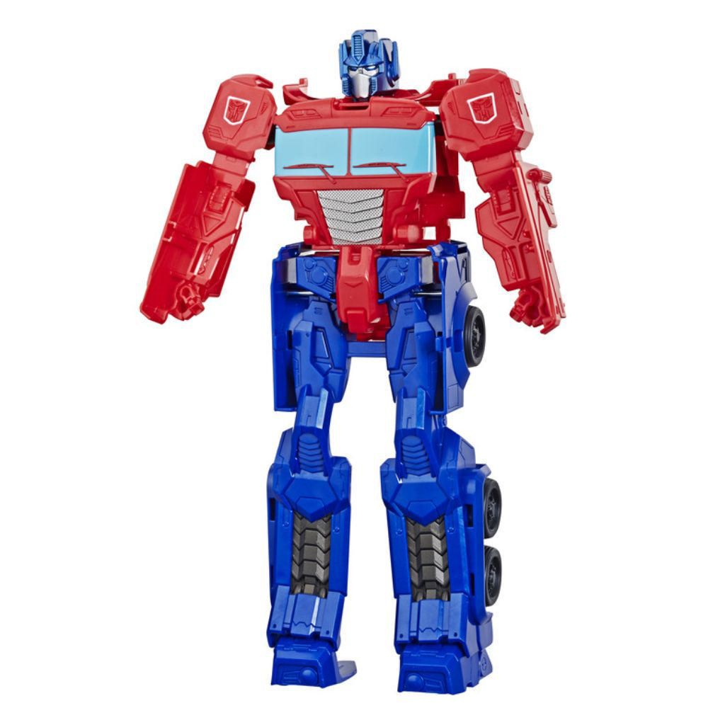 Figura de Acción Transformers Auténticos Titan  Optimus Prime