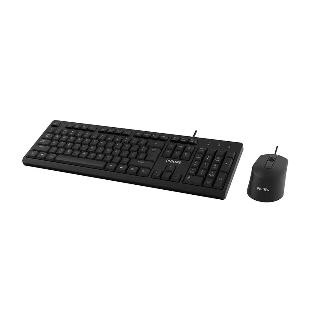 Combo Teclado + Mouse SPT6274 Negro Philips