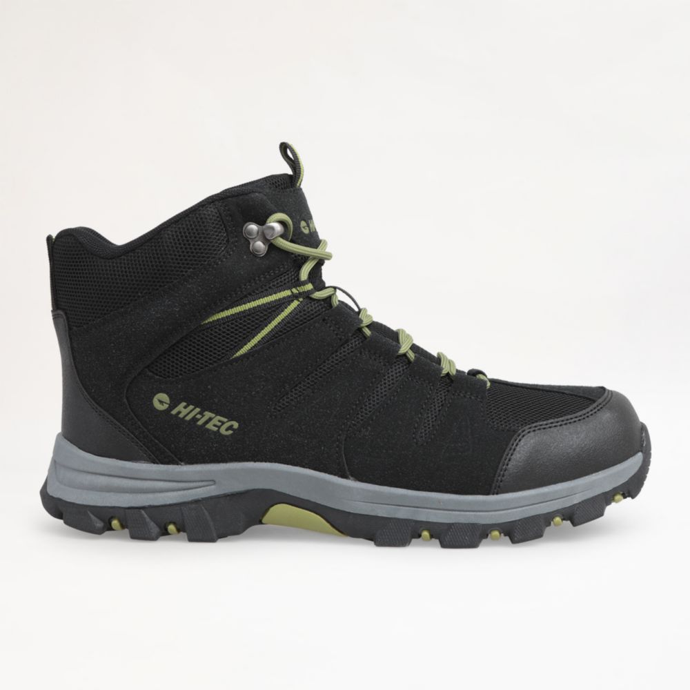 Zapatillas Outdoor para Hombre Hi-Tec Picchu Mid H007148020-0 Negro