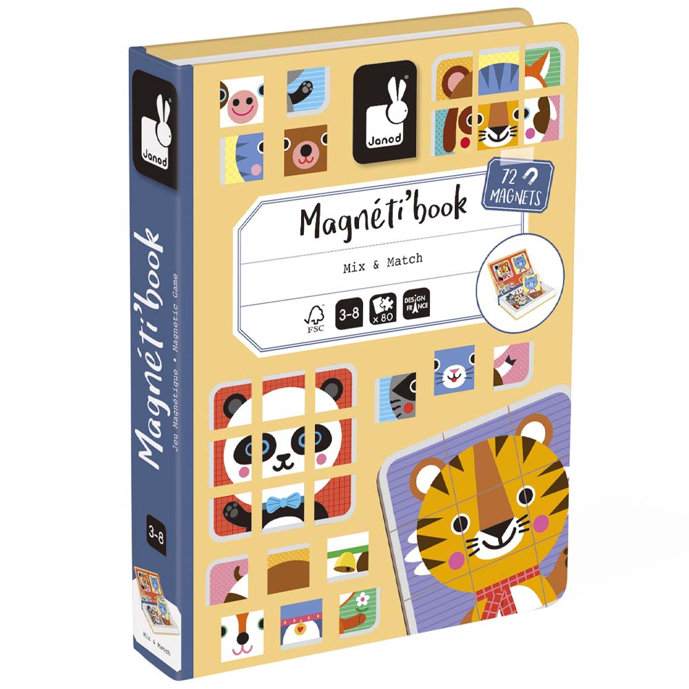 Libro MAPED Magneti'Book Mix & Match Animals