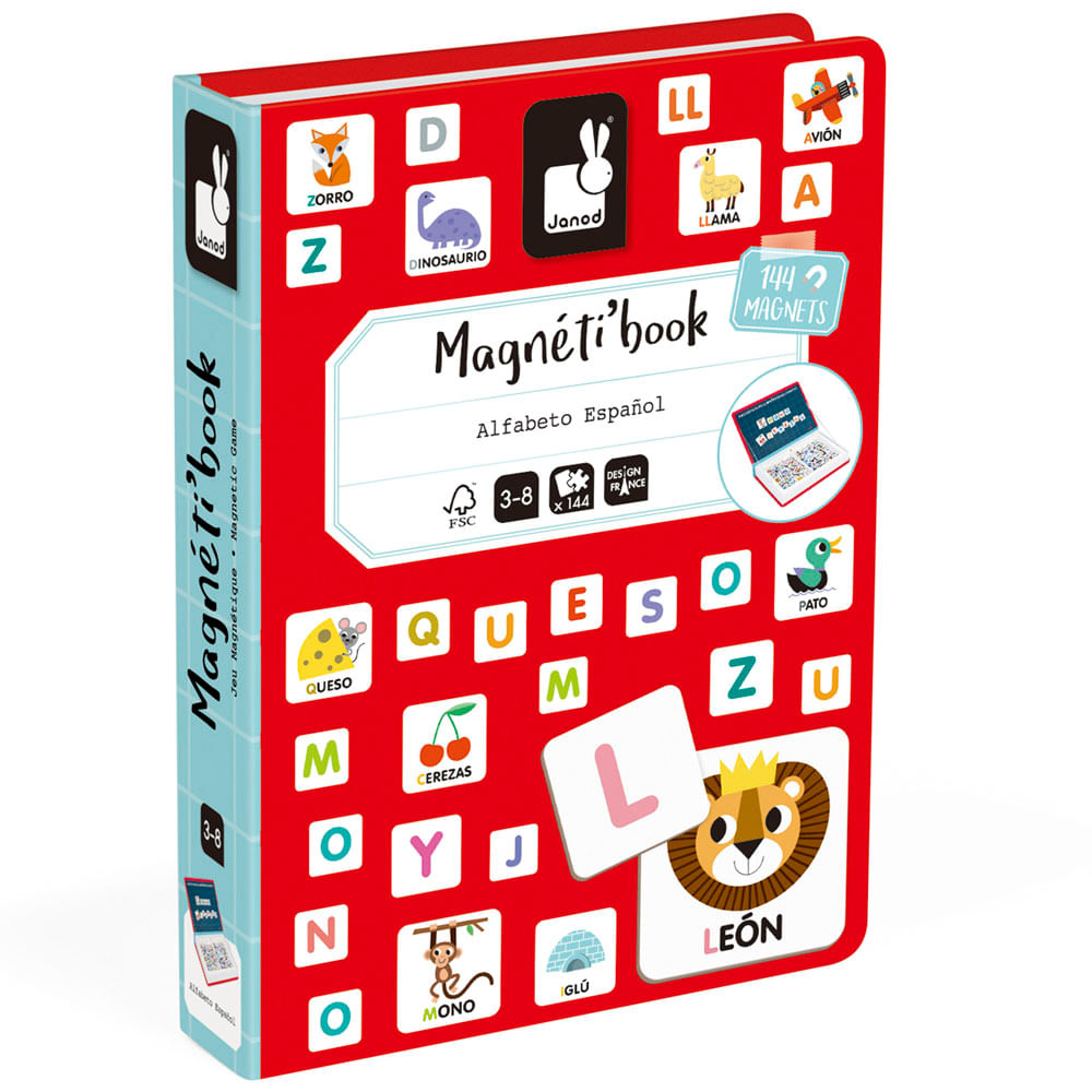 Libro MAPED Magneti'Book Alphabet