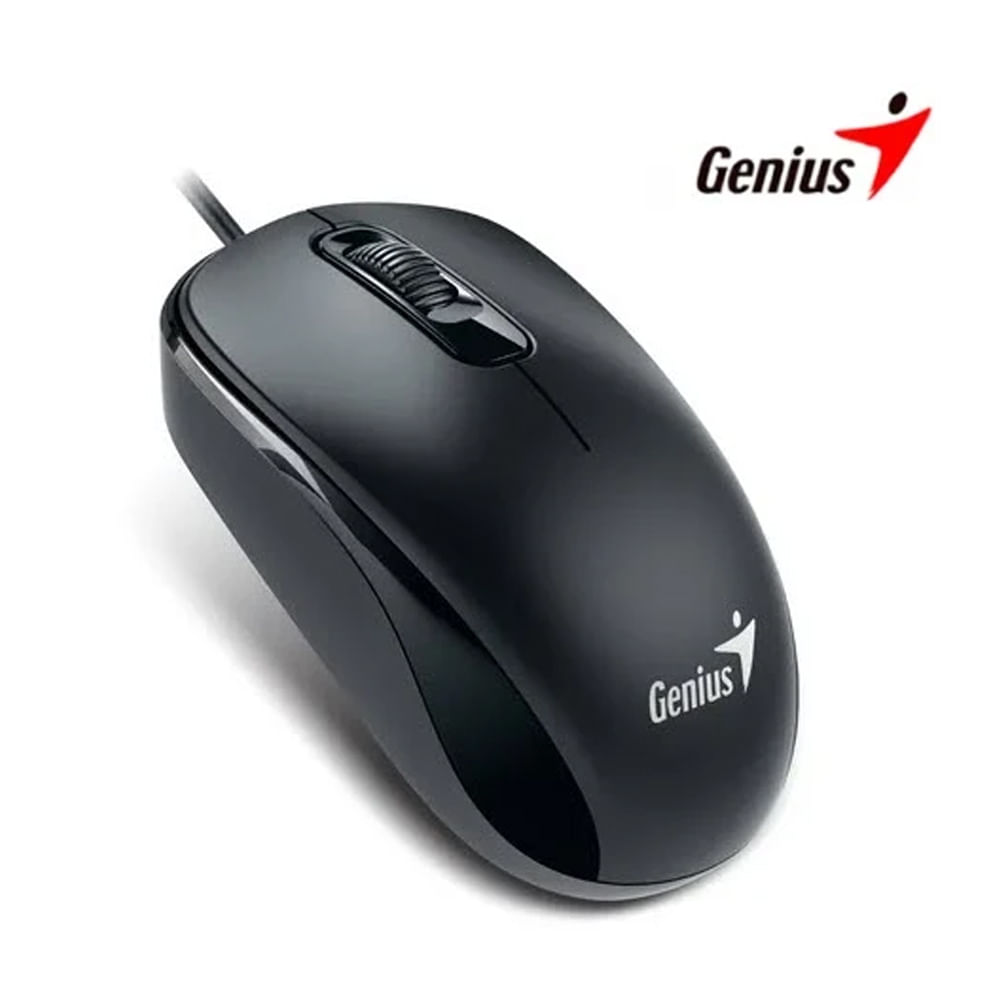 Mouse Genius Dx-110 Usb Óptico Negro