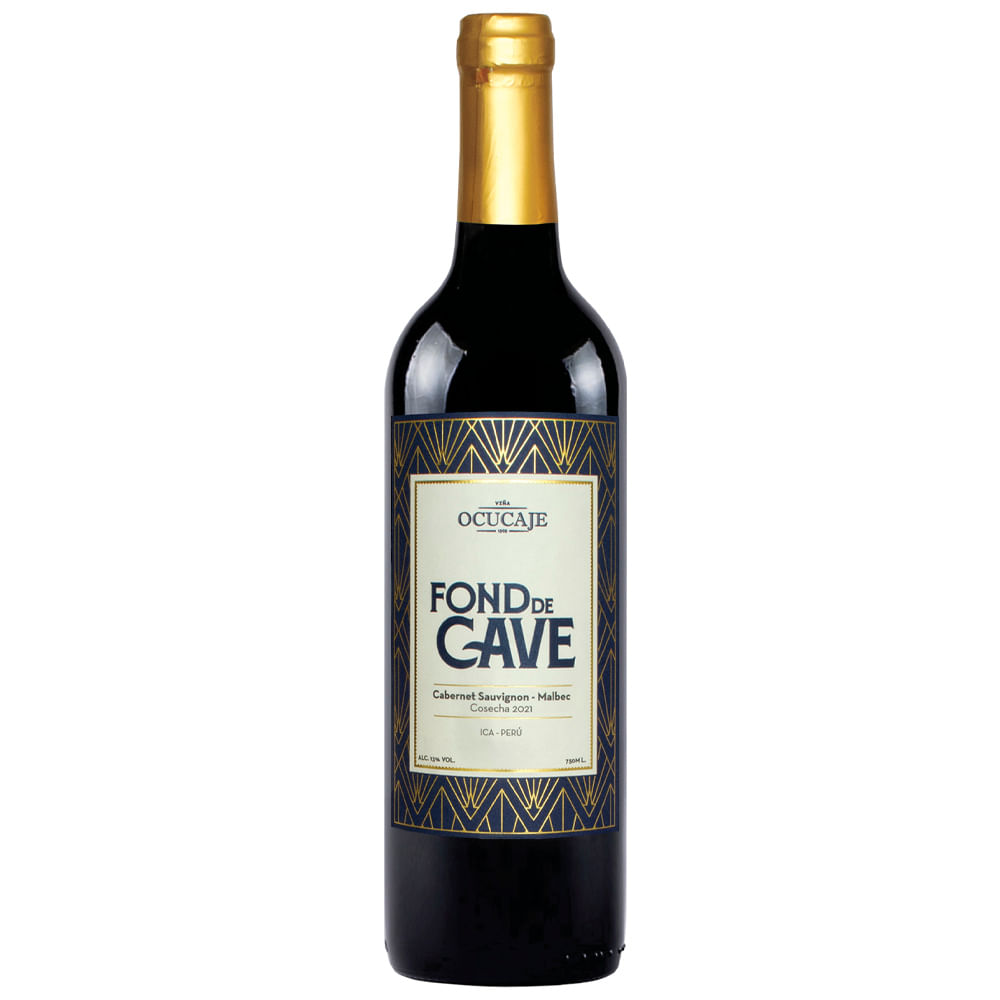 Vino Tinto OCUCAJE Fond de Cave Cabernet Sauvignon Malbec Botella 750ml