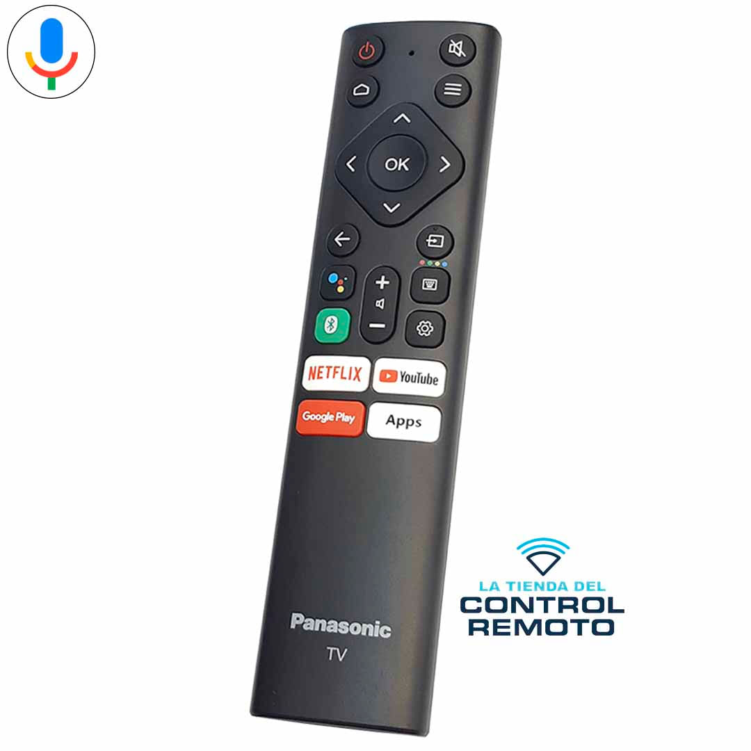 Control Remoto Para Panasonic Smart Tv 4k Original Con Voz