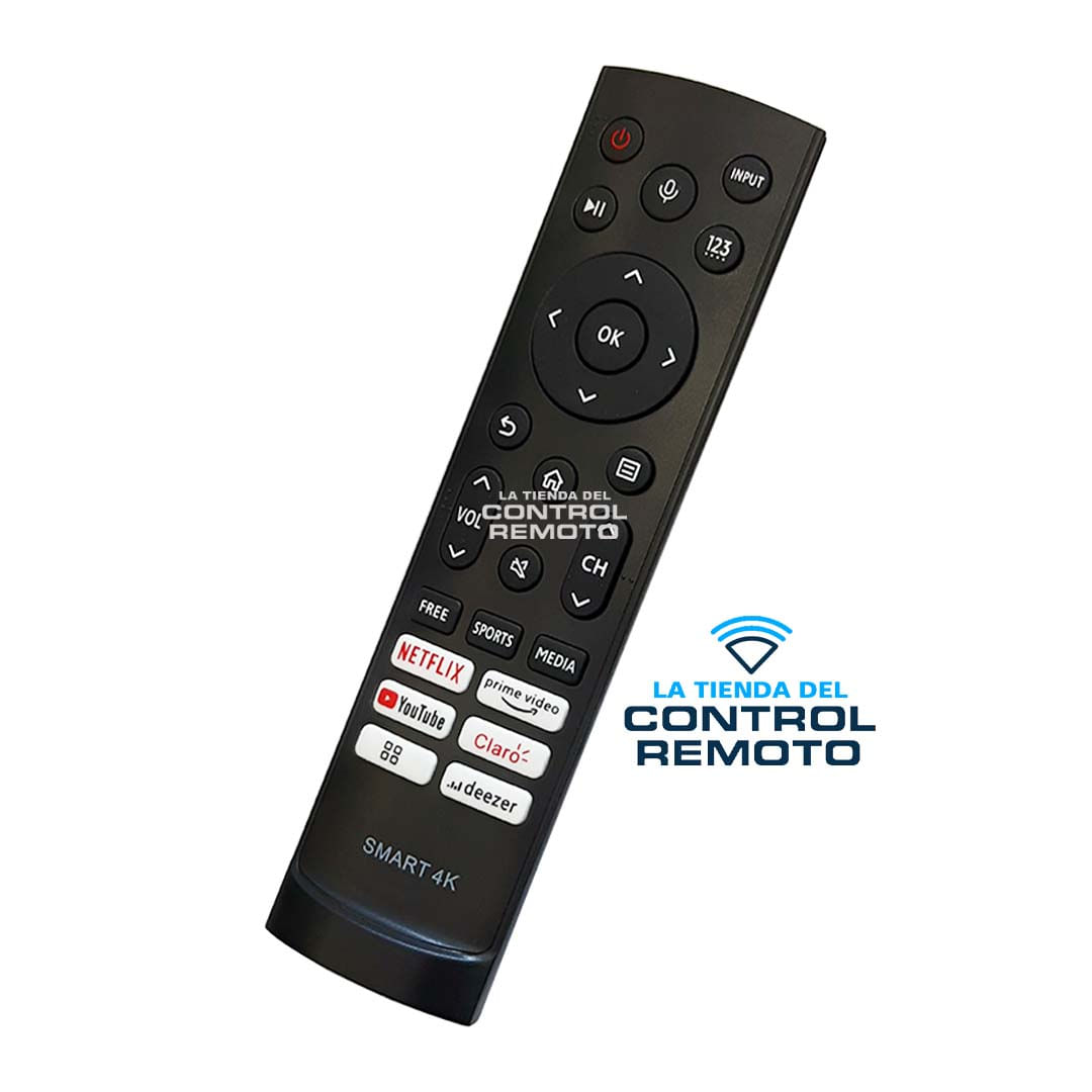 Control Para Tv Hisense Smart Tv 4k