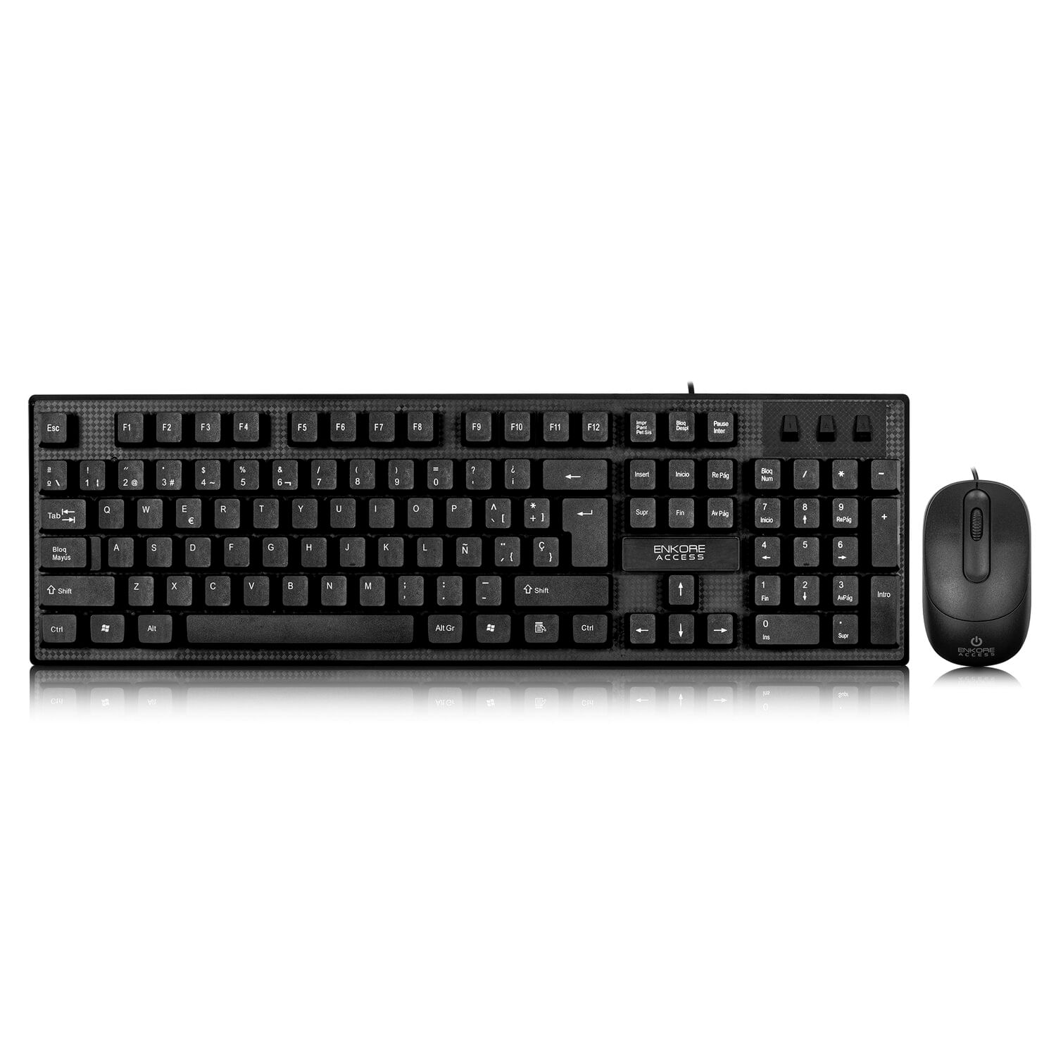 Kit Teclado  Mouse Usb Enkore Access Ent508