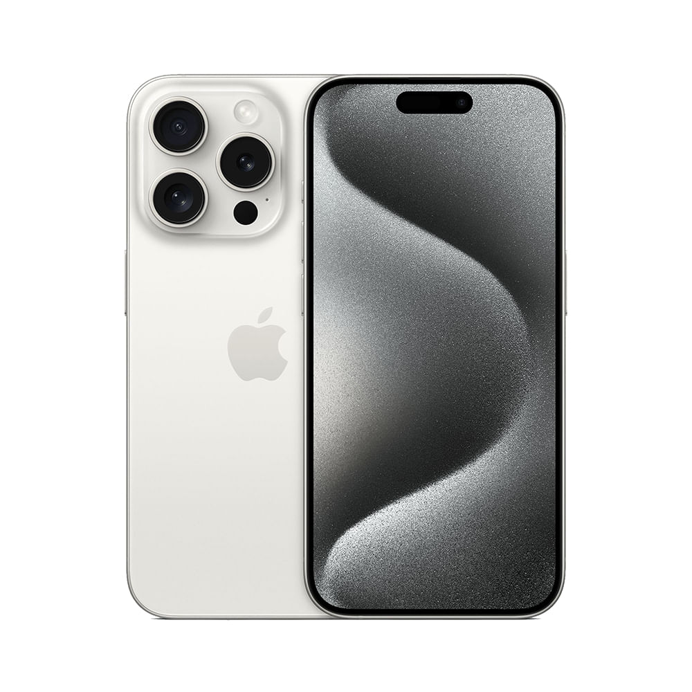 iPhone 15 Pro Max 256GB White Titanium Libre de Fábrica