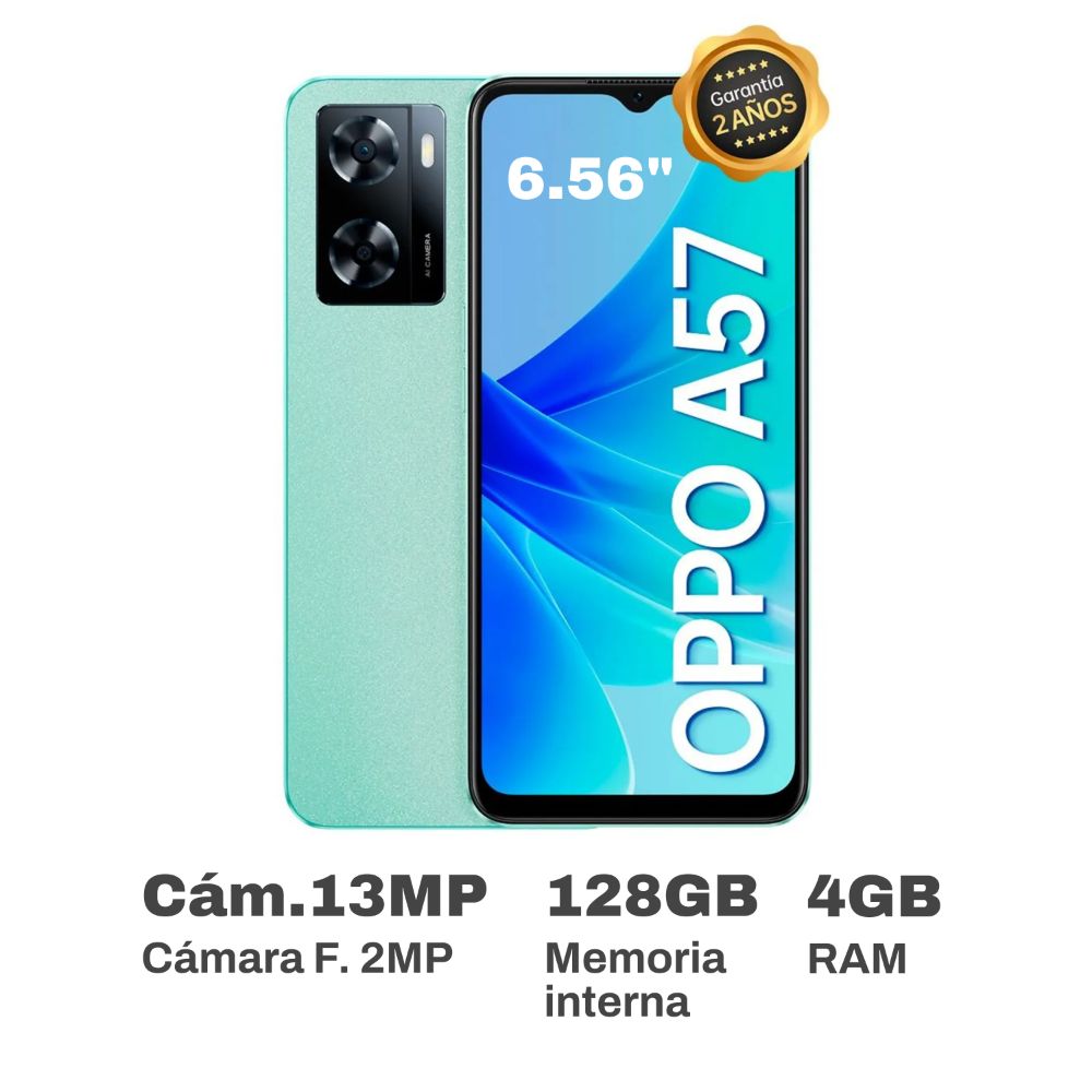Celular Oppo A57 6.56" 4GB RAM 128GB Verde