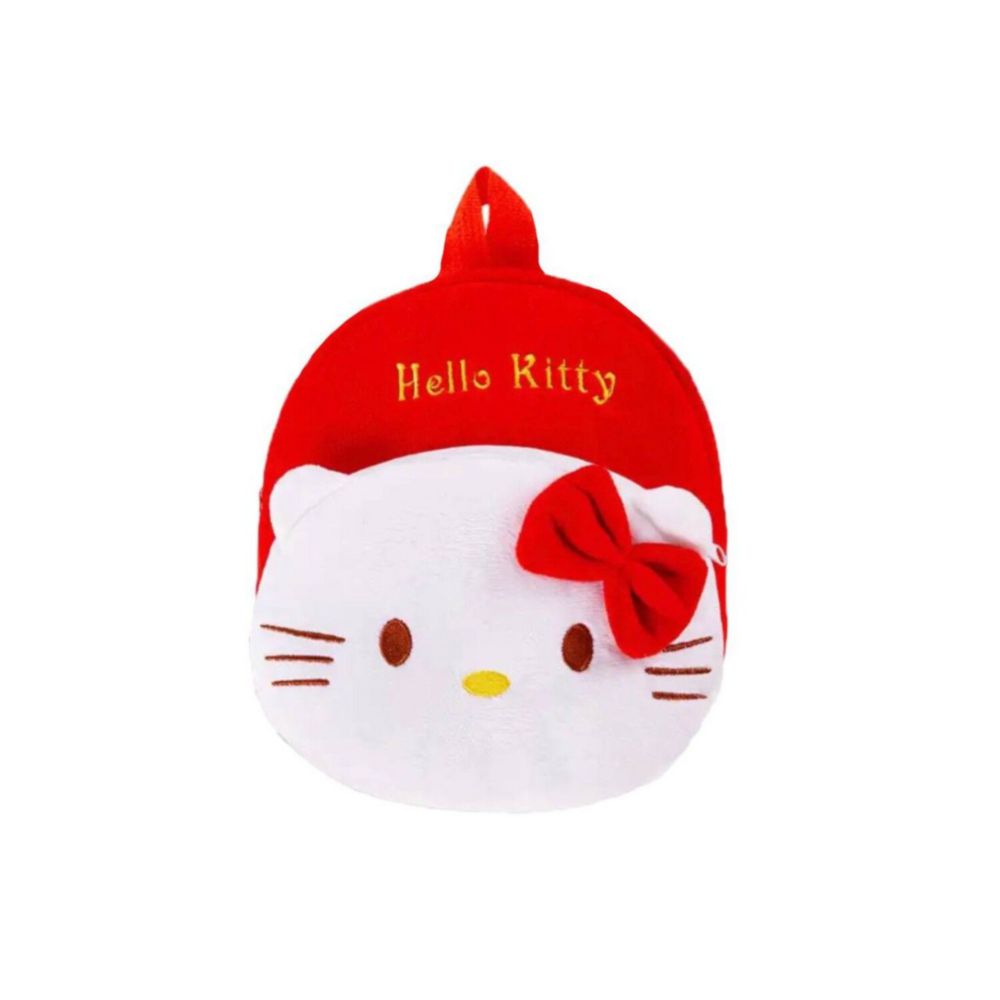 Mini Mochila Hello Kitty Cool Bags Felpa Rojo