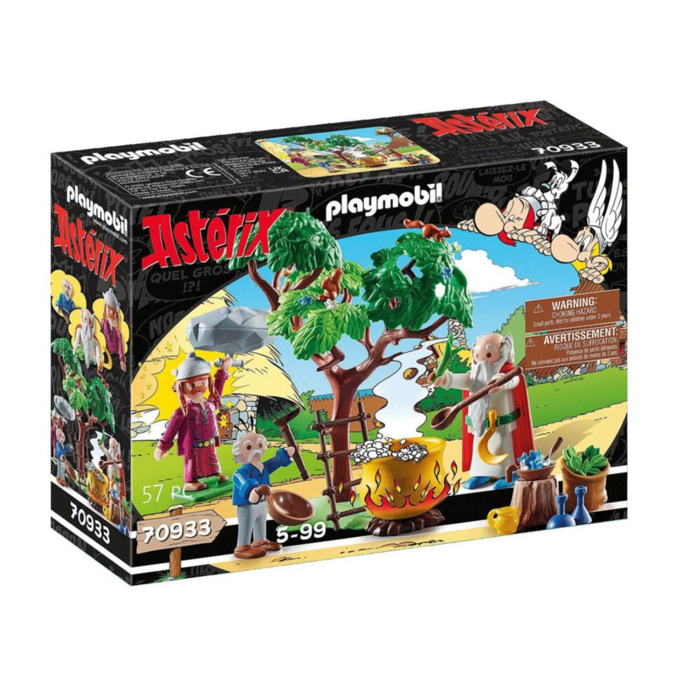 Set De Juego Playmobil Asterix Panorámix Caldero Poción Mágica