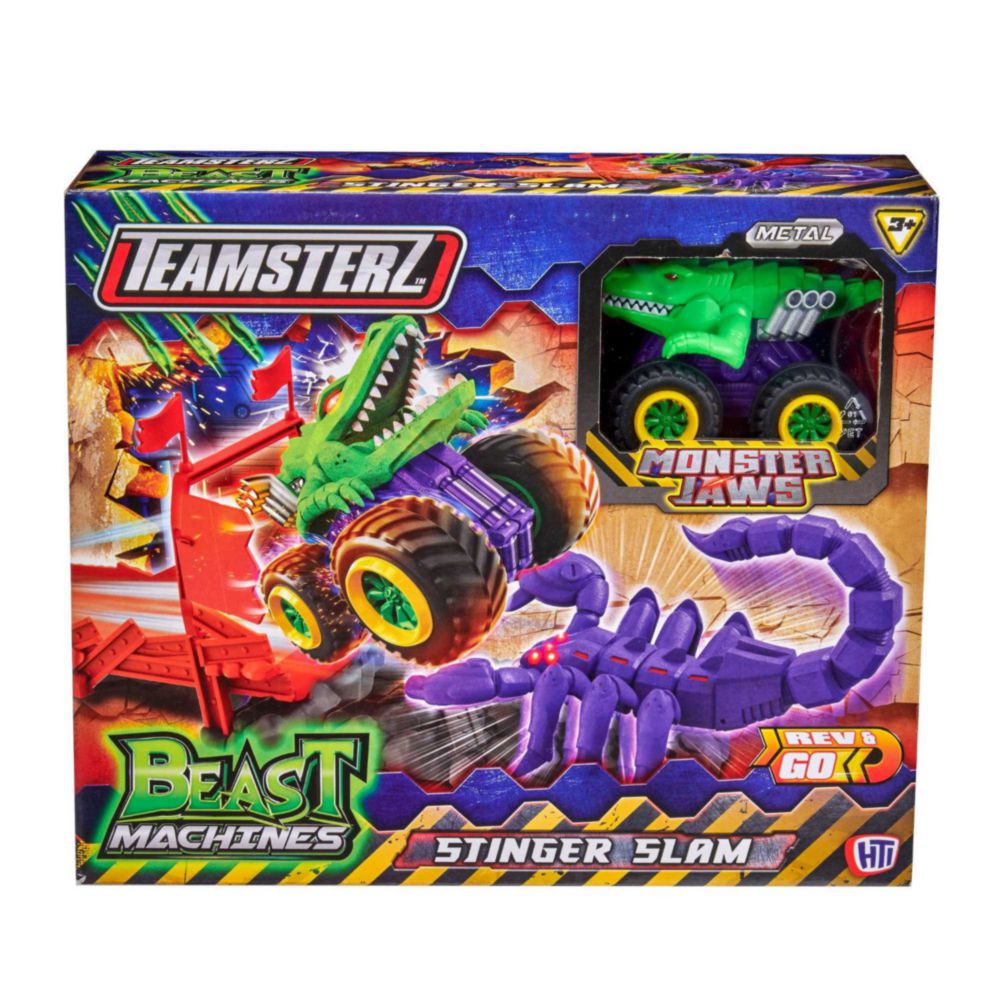 Auto Teamsterz Beast Machines Monster Jaws Ataque Escorpión