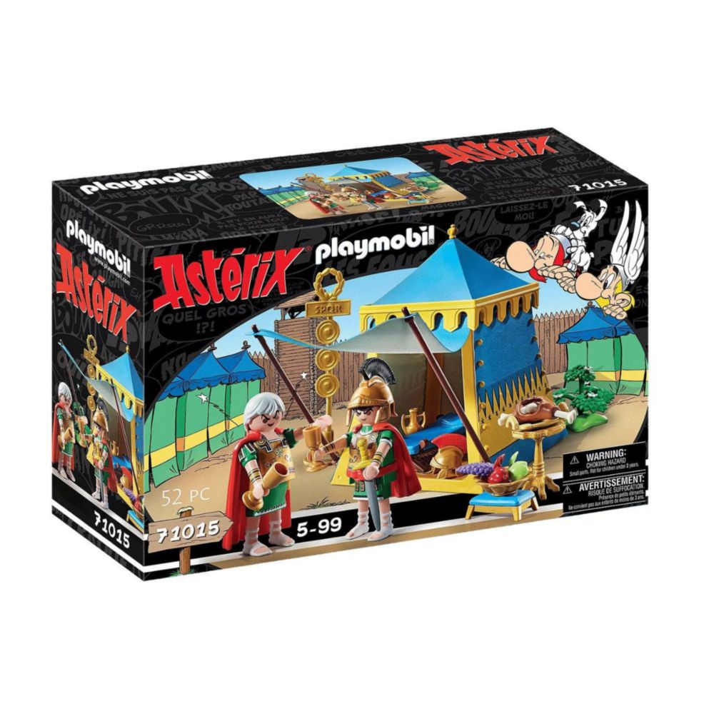 Set De Juego Playmobil Asterix Tienda Con Generales